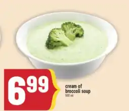 Marché Adonis Cream of broccoli soup offer
