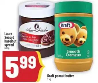 Marché Adonis Laura Secord hazelnut spread offer