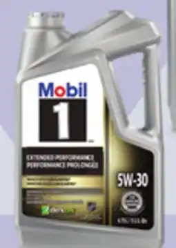 Canadian Tire Mobil 1 EXTENDED PERFORMANCE SYNTHETIC MOTOR OIL offer
