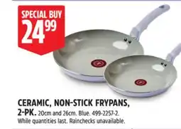 Canadian Tire CERAMIC, NON-STICK FRYPANS, 2-PK offer