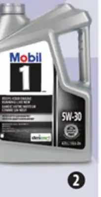 Canadian Tire Mobil 1 SYNTHETIC MOTOR OIL offer