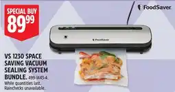 Canadian Tire VS 1230 SPACE SAVING VACUUM SEALING SYSTEM BUNDLE offer