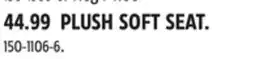 Canadian Tire PLUSH SOFT SEAT offer