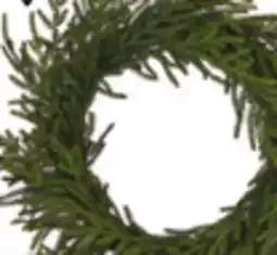 Canadian Tire Canvas 24˝ UNLIT PINE WREATH offer