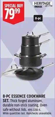 Canadian Tire Heritage 8-PC ESSENCE COOKWARE SET offer