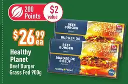 Healthy Planet Healthy Planet Beef Burger Grass Fed offer
