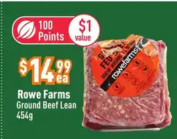 Healthy Planet Rowe Farms Ground Beef Lean offer
