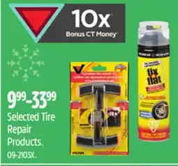 Canadian Tire Selected Tire Repair Products offer