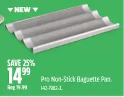 Canadian Tire Paderno Pro Non-Stick Baguette Pan offer
