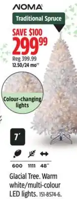 Canadian Tire NOMA Glacial Tree offer