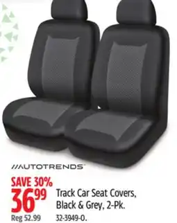 Canadian Tire AutoTrends Track Car Seat Cover offer