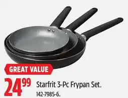 Canadian Tire Starfrit 3-Pc Frypan Set offer