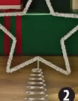 Canadian Tire Canvas Jewelled Star Tree Topper offer