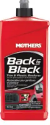 Canadian Tire Mothers Back to Black Trim Restorer offer