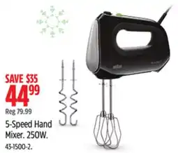 Canadian Tire Braun 5-Speed Hand Mixer offer