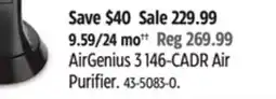Canadian Tire AirGenius 3 146-CADR Air Purifier offer