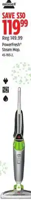 Canadian Tire Bissell PowerFresh Steam Mop offer