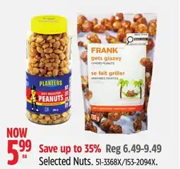 Canadian Tire Planters Selected Nuts offer