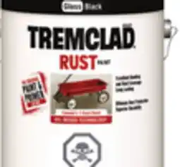 Canadian Tire Tremclad Gloss Black Paint offer