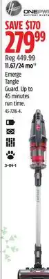Canadian Tire Hoover Emerge Tangle Guard offer