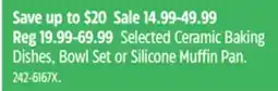 Canadian Tire Vida by PADERNO Selected Ceramic Baking Dishes, Bowl Set or Silicone Muffin Pan offer
