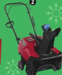 Canadian Tire Toro 99cc Gas Single-Stage Snowblower offer