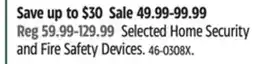 Canadian Tire Kidde Selected Home Security and Fire Safety Devices offer
