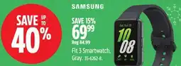 Canadian Tire Fit 3 Smartwatch, Gray offer