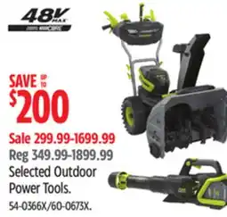 Canadian Tire Yardworks Selected Outdoor Power Tools offer