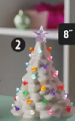 Canadian Tire For Living White Battery-Operated Ceramic Tree offer