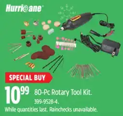 Canadian Tire Hurricane 80-Pc Rotary Tool Kit offer