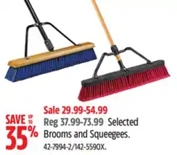 Canadian Tire Selected Brooms and Squeegees offer