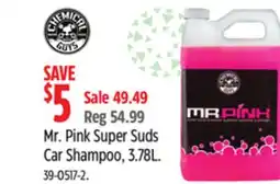 Canadian Tire Chemical Guys Mr. Pink Super Suds Car Shampoo offer