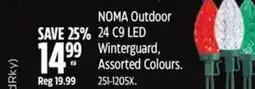 Canadian Tire NOMA Outdoor 24 C9 LED Winterguard offer