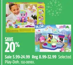 Canadian Tire Selected Play-Doh offer