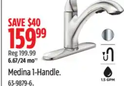Canadian Tire Moen Medina 1-Handle offer
