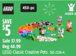 Canadian Tire LEGO Classic Creative Pets offer