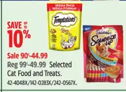 Canadian Tire Purina Selected Cat Food and Treats offer