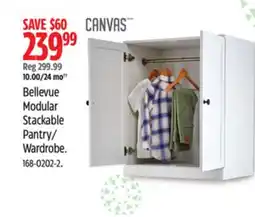 Canadian Tire Canvas Bellevue Modular Stackable Pantry/ Wardrobe offer