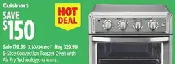 Canadian Tire Cuisinart 6-Slice Convection Toaster Oven with Air Fry Technology offer