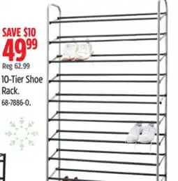 Canadian Tire type A 10-Tier Shoe Rack offer
