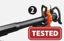Canadian Tire WORX 12A 385CFM Corded Blower, Vacuum & Mulcher offer