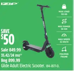 Canadian Tire Glide Adult Electric Scooter offer