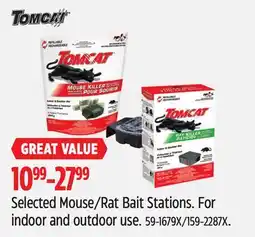Canadian Tire Tomcat Selected Mouse/Rat Bait Stations offer