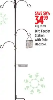 Canadian Tire Bird Feeder Station with Pole offer