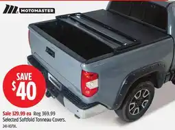 Canadian Tire Selected Softfold Tonneau Covers offer
