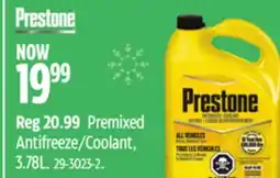 Canadian Tire Prestone Premixed Antifreeze/Coolant offer