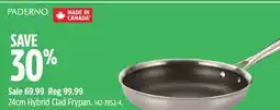 Canadian Tire PADERNO 24cm Hybrid Clad Frypan offer