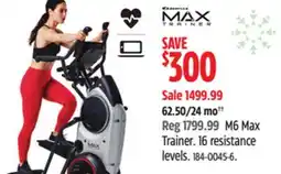 Canadian Tire Bowflex M6 Max Trainer offer