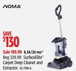 Canadian Tire NOMA SurfaceElite Carpet Deep Cleaner and Extractor offer